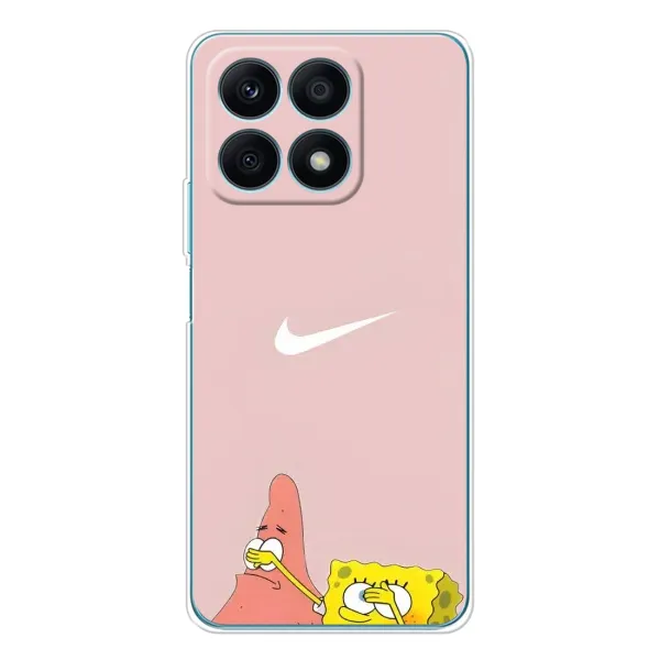 Чехол с принтом «Патрик и Губка» для Huawei Honor X8a Чехол с принтом «Патрик и Губка» для Huawei Honor X8a
