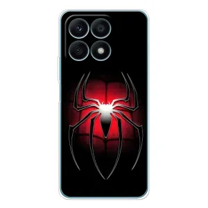 Чехол с человеком пауком для Huawei Honor X8a - (AlphaPrint) (Паук марвел)