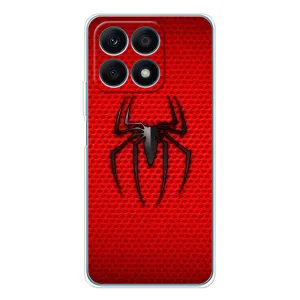 Чехол с человеком пауком для Huawei Honor X8a - (AlphaPrint) (Паук Марвел)