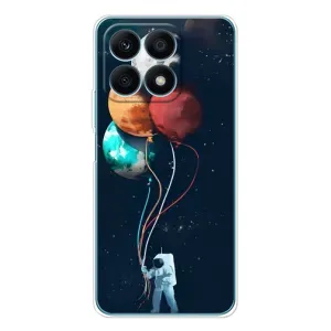 Космические Чехлы для Хуавей Хонор х8а (VPrint) (Планеты шарики)