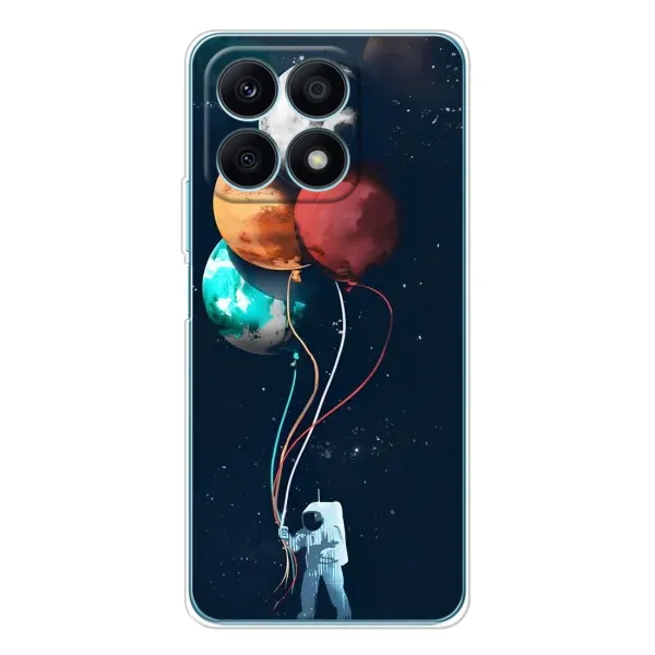 Чехол с принтом «Планеты шарики» для Huawei Honor X8a