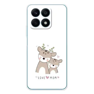 Чохли для мами на Huawei Honor X8a (Оленята мама і малюк)