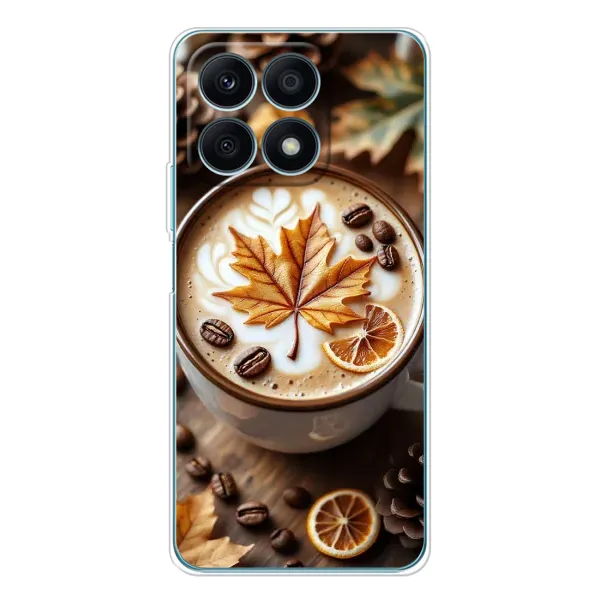 Чехол с принтом «Пряный кофе» для Huawei Honor X8a