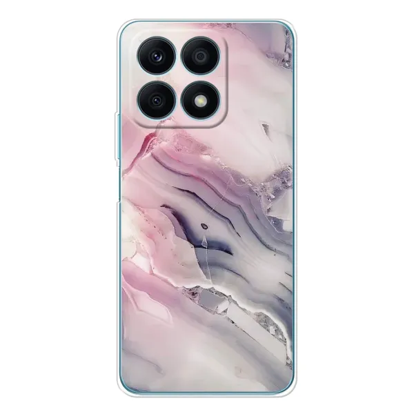 Чехол с принтом «Пурпурный Мрамор» для Huawei Honor X8a Чехол с принтом «Пурпурный Мрамор» для Huawei Honor X8a