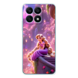 Чехол с принтом «Рапунцель в замке» для Huawei Honor X8a
