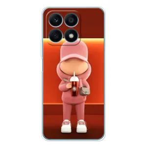 Крутые Чехлы Луи Виттон для Huawei Honor X8a (AlphaPrint) (С Кофе)