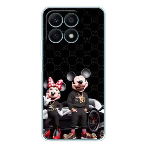Чехол Disney Mouse Huawei Honor X8a (PREMIUMPrint) (Семья Маусов)