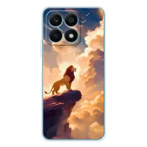 Чехол с принтом «Симба на скале» для Huawei Honor X8a