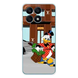 Чехли для Huawei Honor X8a - Скрудж МакДак Louis Vuitton (PREMIUMPrint) (Скрудж ЛВ)