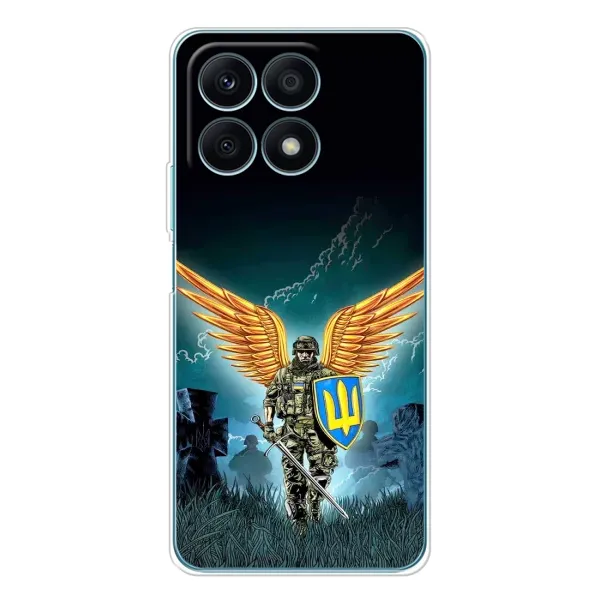 Чехол с принтом «Солдат ЗСУ» для Huawei Honor X8a Чехол с принтом «Солдат ЗСУ» для Huawei Honor X8a