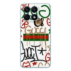 Брендновые Чехлы для Huawei Honor X8a - (PREMIUMPrint) (Стиль GUUCI)