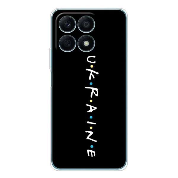 Чохол з принтом «UKRAINE» для Huawei Honor X8a Чохол з принтом «UKRAINE» для Huawei Honor X8a