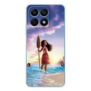 Чохол з мультфільмом Ваяна Huawei Honor X8a (Моана з веслом)