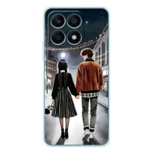 Чохол з дизайном Венздей 2 на Huawei Honor X8a (Венздей та Тайлер)