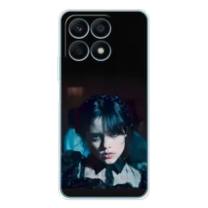 Чохли Венсдей на Huawei Honor X8a Уенсдей (AlphaPrint) (погляд Венздей)