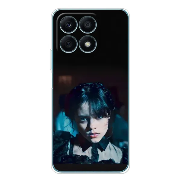 Чехол с принтом «взгляд Уэнздей» для Huawei Honor X8a