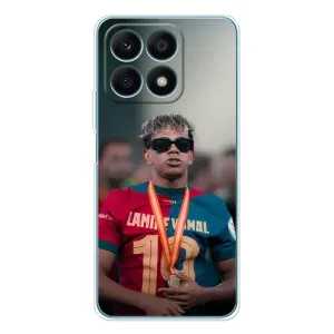 Чехол с футболистом Ламин Ямаль Huawei Honor X8a (Ямаль Барса)
