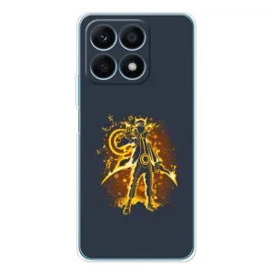 Naruto Anime Чехлы для Хуавей Хонор х8а (AlphaPrint) (золотой Наруто)