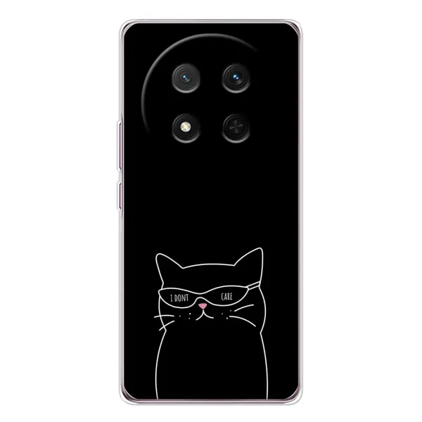 Чехол с принтом «Равнодушный кот» для Huawei Honor X9c Чехол с принтом «Равнодушный кот» для Huawei Honor X9c