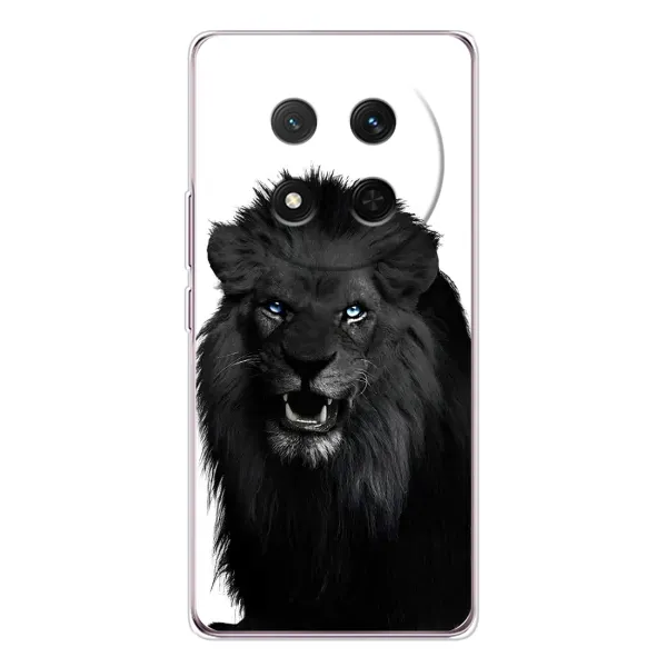 Чехол с принтом «Черный ЛЕВ» для Huawei Honor X9c
