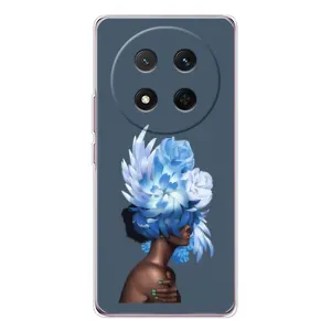 Чехлы (ART) Цветы на Huawei Honor X9c (VPrint) (Цветы на голове)