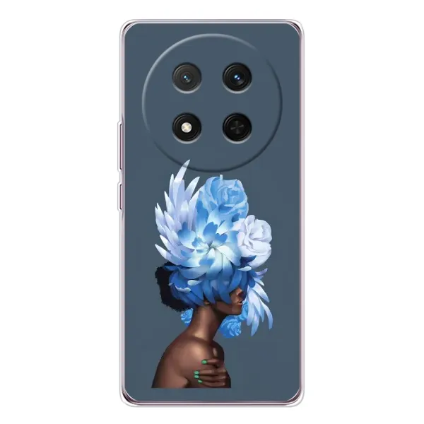 Чехол с принтом «Цветы на голове» для Huawei Honor X9c Чехол с принтом «Цветы на голове» для Huawei Honor X9c