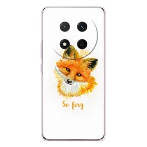 Чехлы с картинкой Лисички для Huawei Honor X9c (VPrint) (Девочка Лиса)