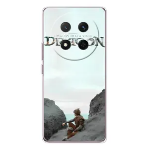 Чехол как приручить дракона на Huawei Honor X9c (Дракон лого)