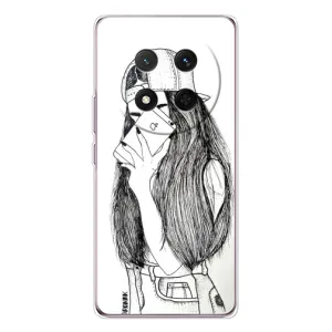 Чохол з друком для Huawei Honor X9c - (Мода) (AlphaPrint) (Фото дівчини)