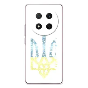 Чехлы для Huawei Honor X9c  Укр. Символика (AlphaPrint) (Герб из букв)
