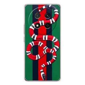 Чехлы ГУЧЧИ для Хонор X9с (AlphaPrint) (Gucci змия)