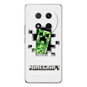Чохол Майнкрафт на Huawei Honor X9c (AlphaPrint) Minecraft (кріпер Майнкрафт)