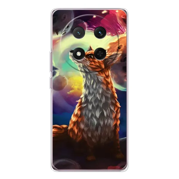 Чехол с принтом «Лисица в космосе» для Huawei Honor X9c Чехол с принтом «Лисица в космосе» для Huawei Honor X9c