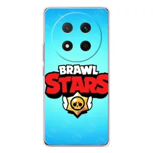 Чехлы Brawl Stars для Huawei Honor X9c (AlphaPrint) (Лого Бравл Старс)