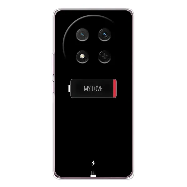 Чехол с принтом «Love battery» для Huawei Honor X9c Чехол с принтом «Love battery» для Huawei Honor X9c