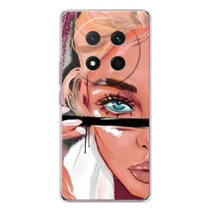 Чохол з друком для Huawei Honor X9c - (Мода) (AlphaPrint) (Макіяж)