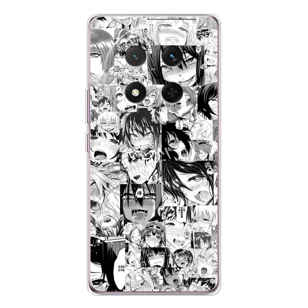 Чехол с принтом «Ahegao manga» для Huawei Honor X9c