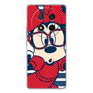 Эксклюзивный чехол для Huawei Honor X9c (AlphaPrint - Мультяшные) (Маус в очках)