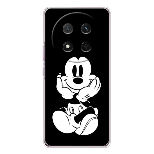 Чохол з принтом «Маус на чорному» для Huawei Honor X9c