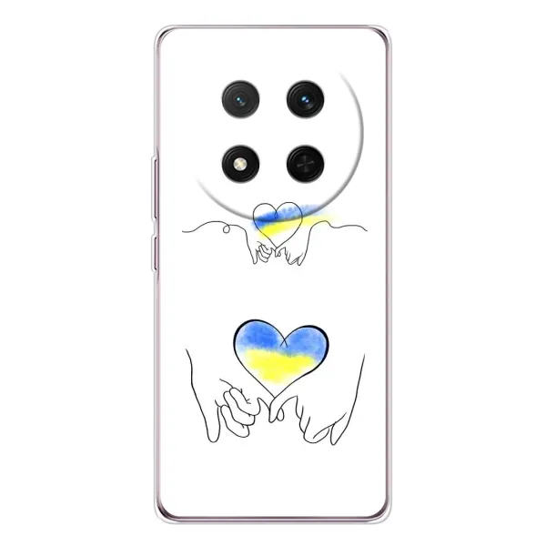 Чехол с принтом «Мир Украине» для Huawei Honor X9c