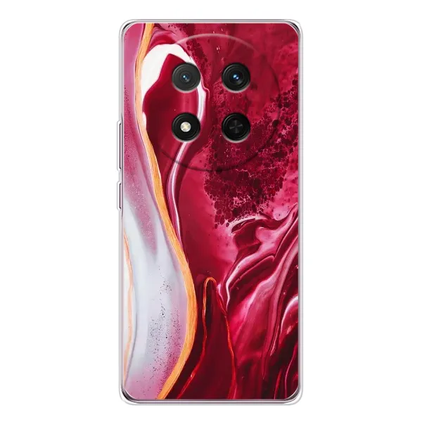 Чехол с принтом «Мрамор красный» для Huawei Honor X9c