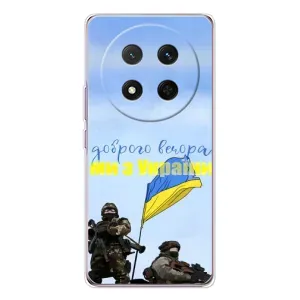 Чехлы Доброго вечора, ми за України для Хонор X9с (AlphaPrint) (Мы с Украины)