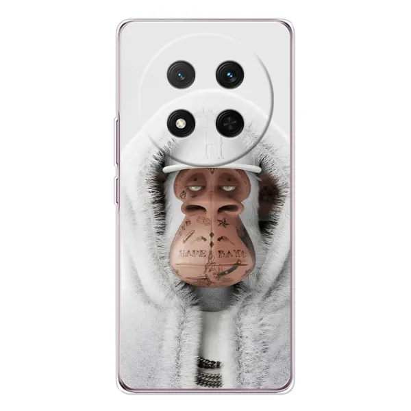 Чехол с принтом «обезьяна NFT в тату» для Huawei Honor X9c