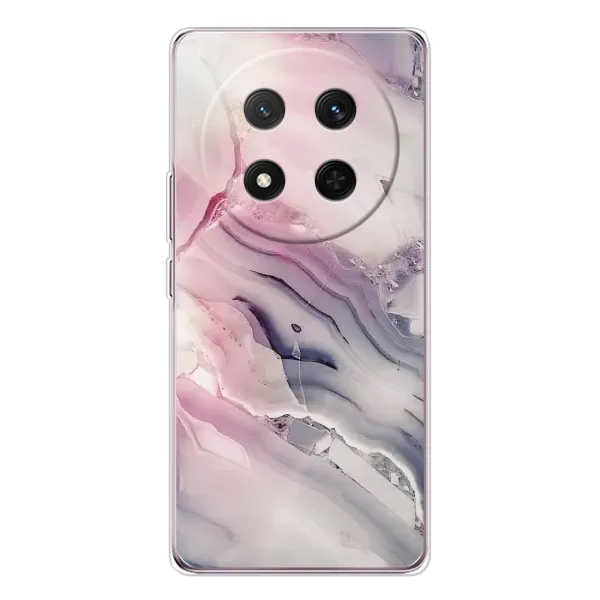 Чехол с принтом «Пурпурный Мрамор» для Huawei Honor X9c