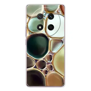 Мраморный чехол на Huawei Honor X9c (VPrint) (Радужный Мрамор)