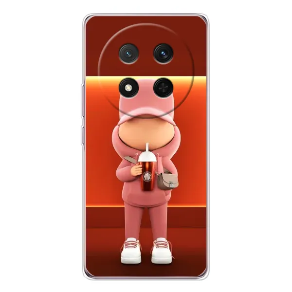 Чохол з принтом «З Кавою» для Huawei Honor X9c