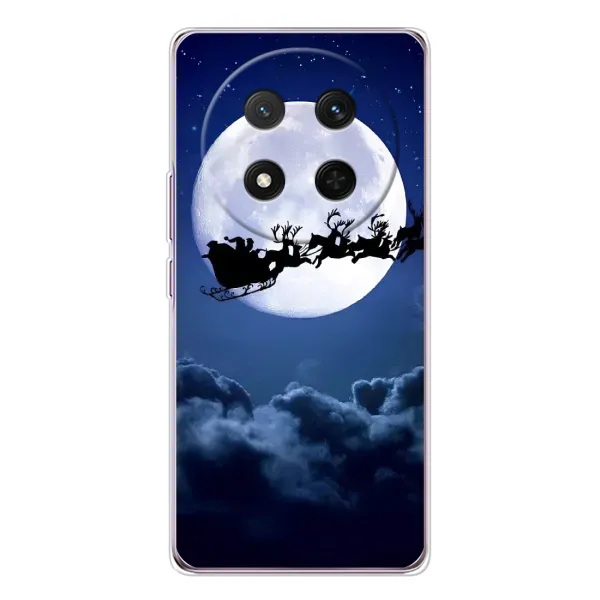 Чехол с принтом «Санта - луна» для Huawei Honor X9c