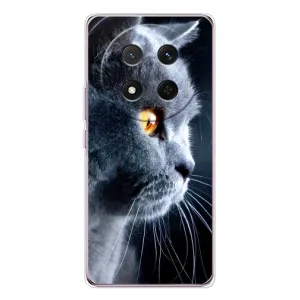 Чехлы с Котиками для Huawei Honor X9c (VPrint) (Серый Кот)
