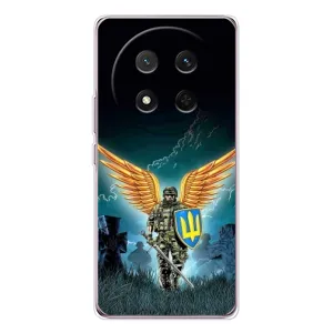 Чехлы с картинкой ЗСУ для Huawei Honor X9c (AlphaPrint) (Солдат ЗСУ)