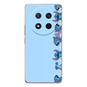 Чехол с принтом Стич на Huawei Honor X9c (Стич фон)